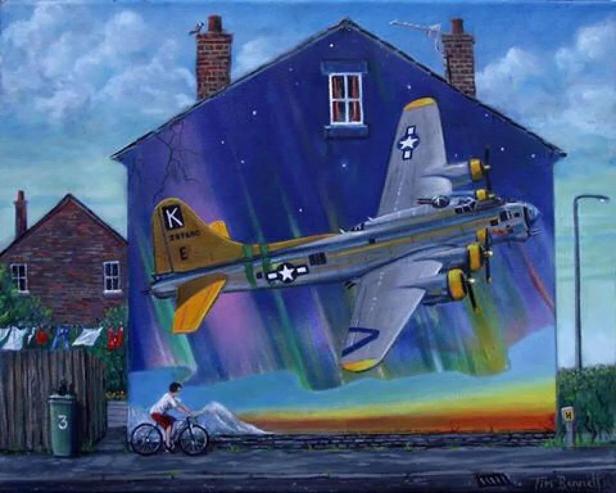 Fuddy Duddy. B17, œuvre de Tim Bennett