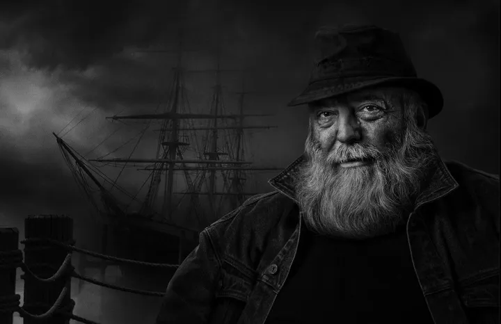Sitting at the Dock of the Bay, œuvre de Claude Brazeau