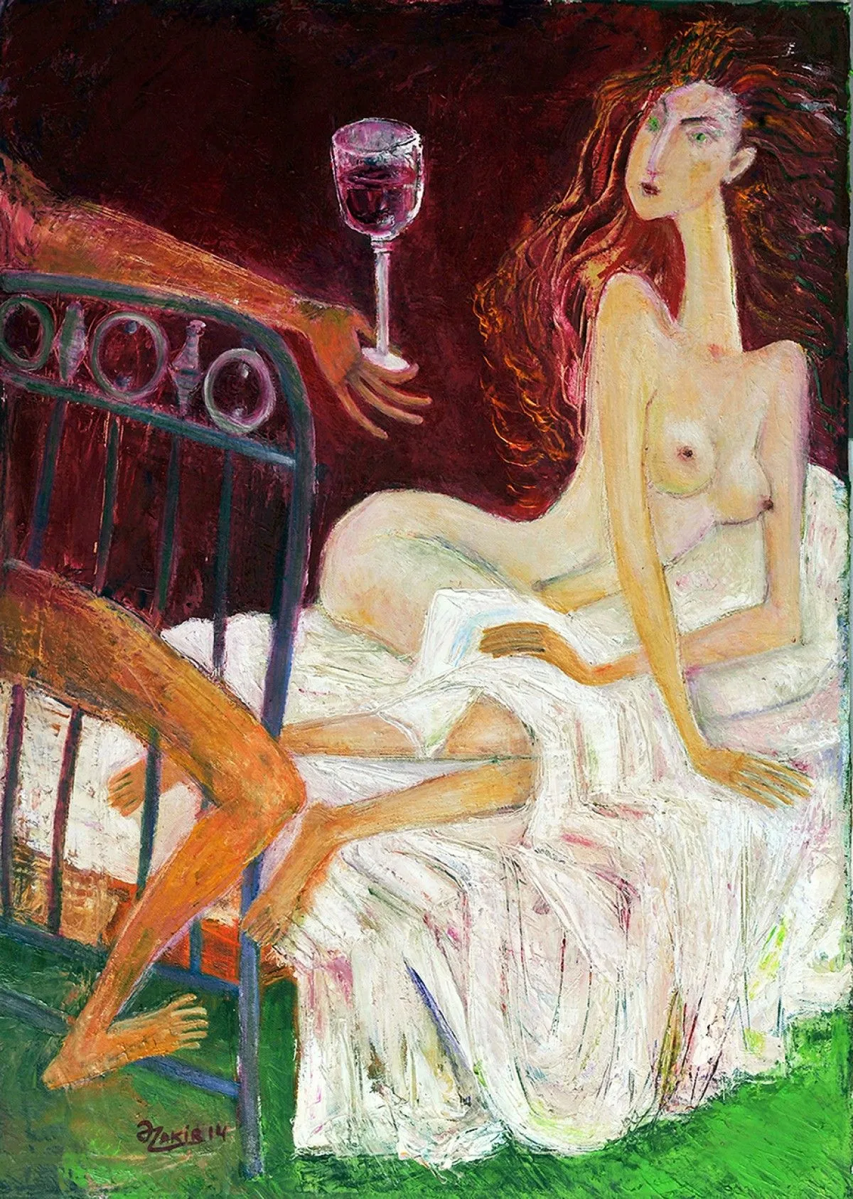 IN BED, œuvre de ZAKIR AHMEDOV