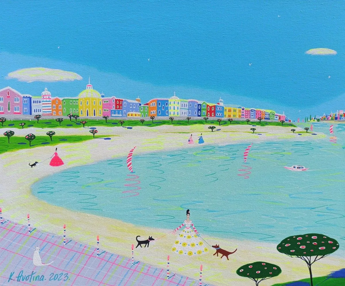 Dreaming Of The Summertime, œuvre de Katrina Avotina
