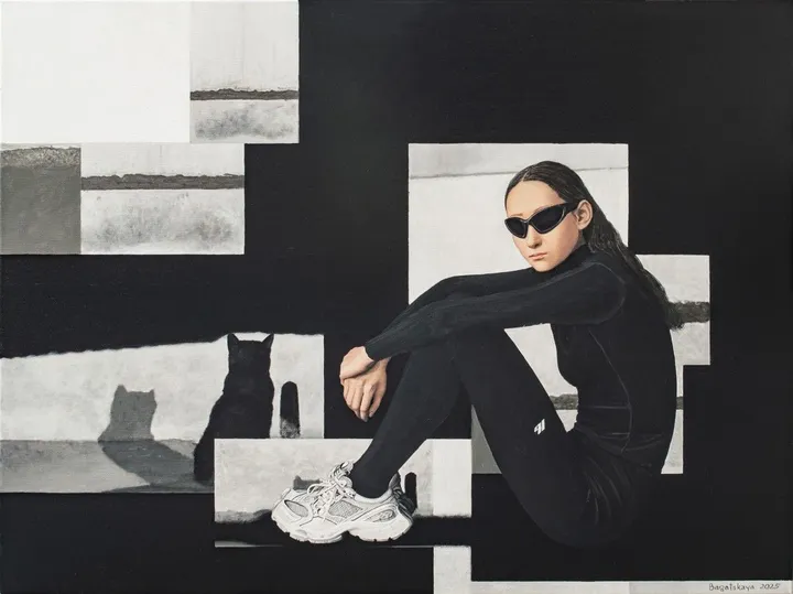 Fragmented Presence, artwork by Nataliya Bagatskaya