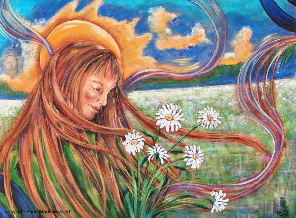 méditation, artwork by Anne-Marie Boisvert