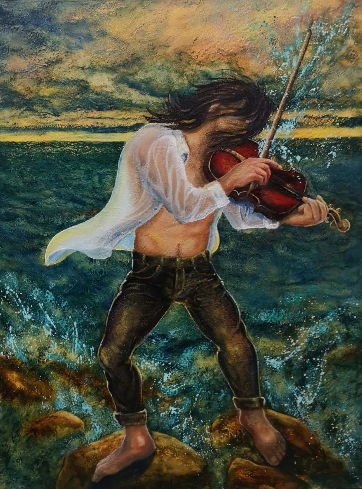 Sol'eau' (Série Crescend'eau), œuvre de Marc Hébert