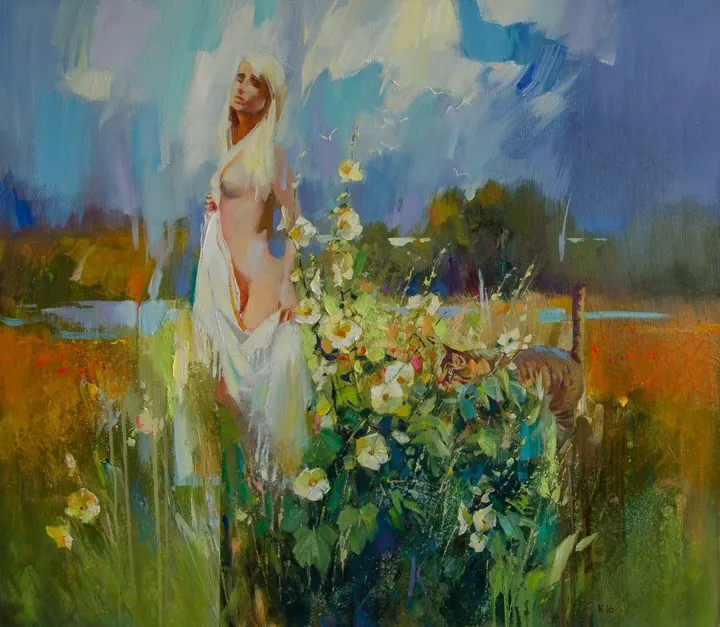 Hot august, œuvre de Vasyl Khodakivskyi