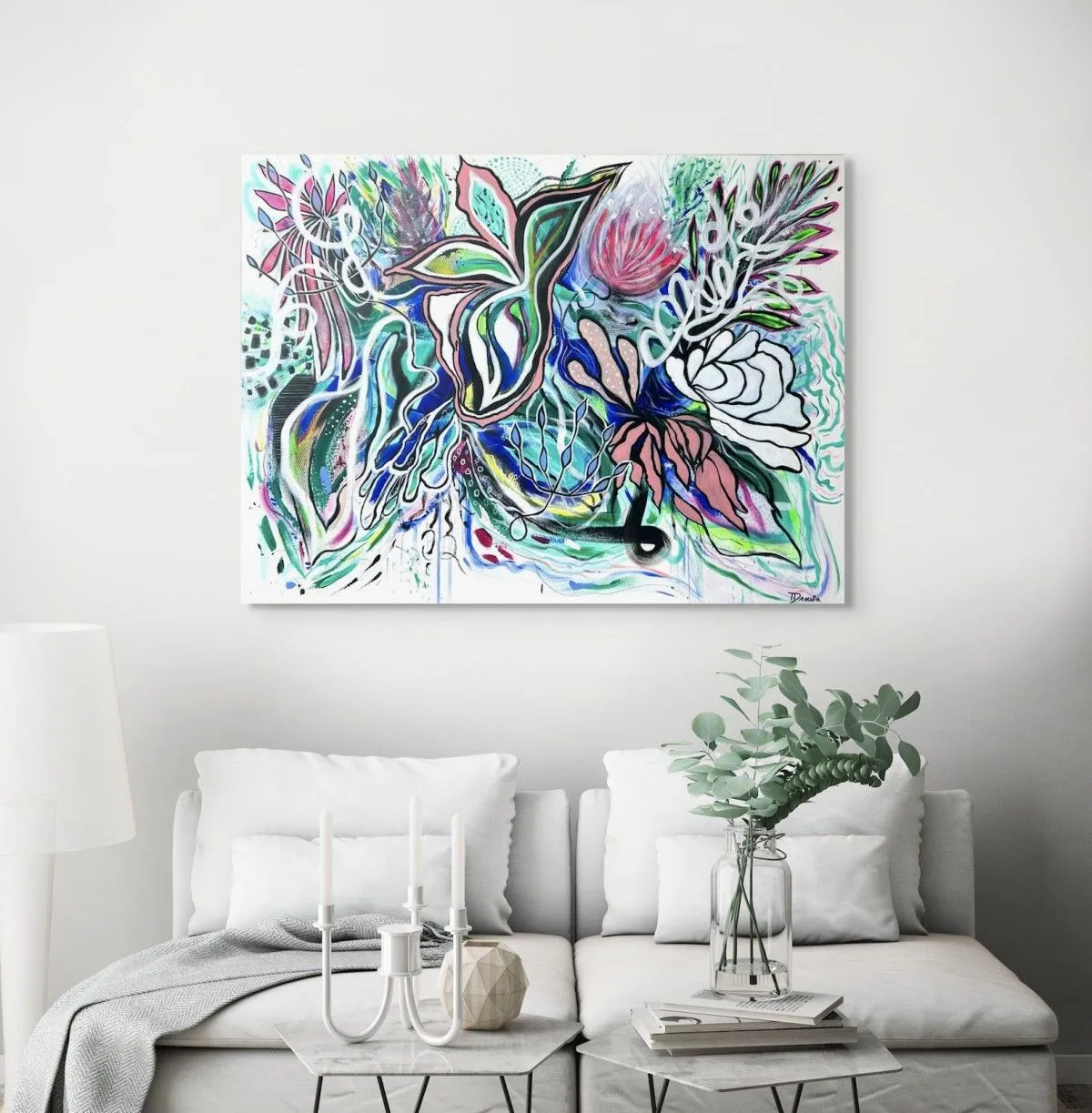 Jardin imaginaire, œuvre de Dominique Drouin