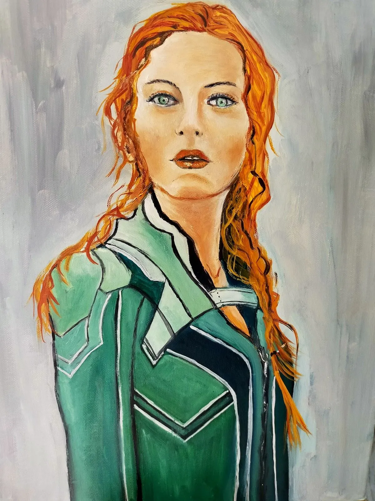 Natasha Romanov, artwork by annick Ayoul