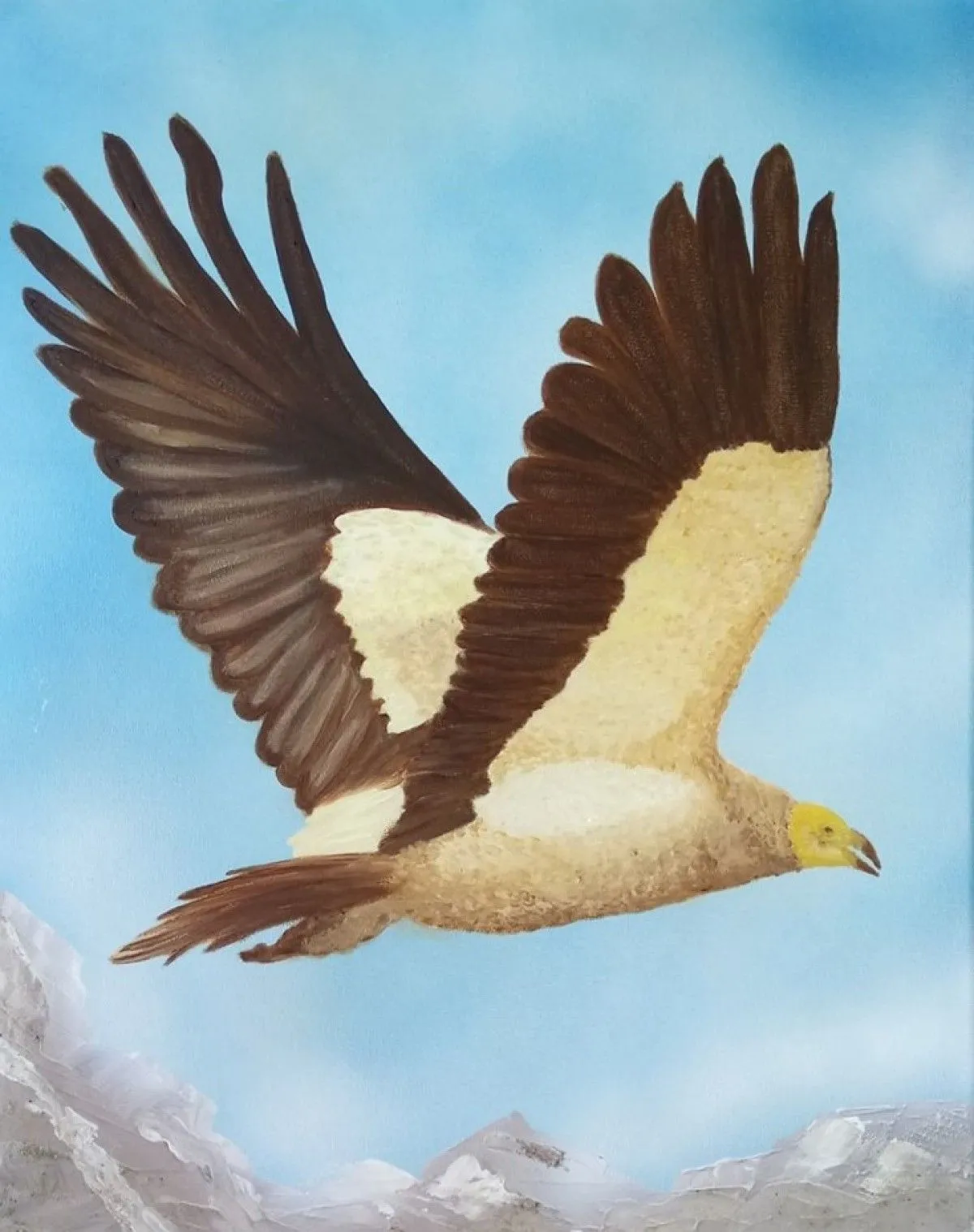 Série "Liberté" Le vautour, artwork by Viviane RINCK