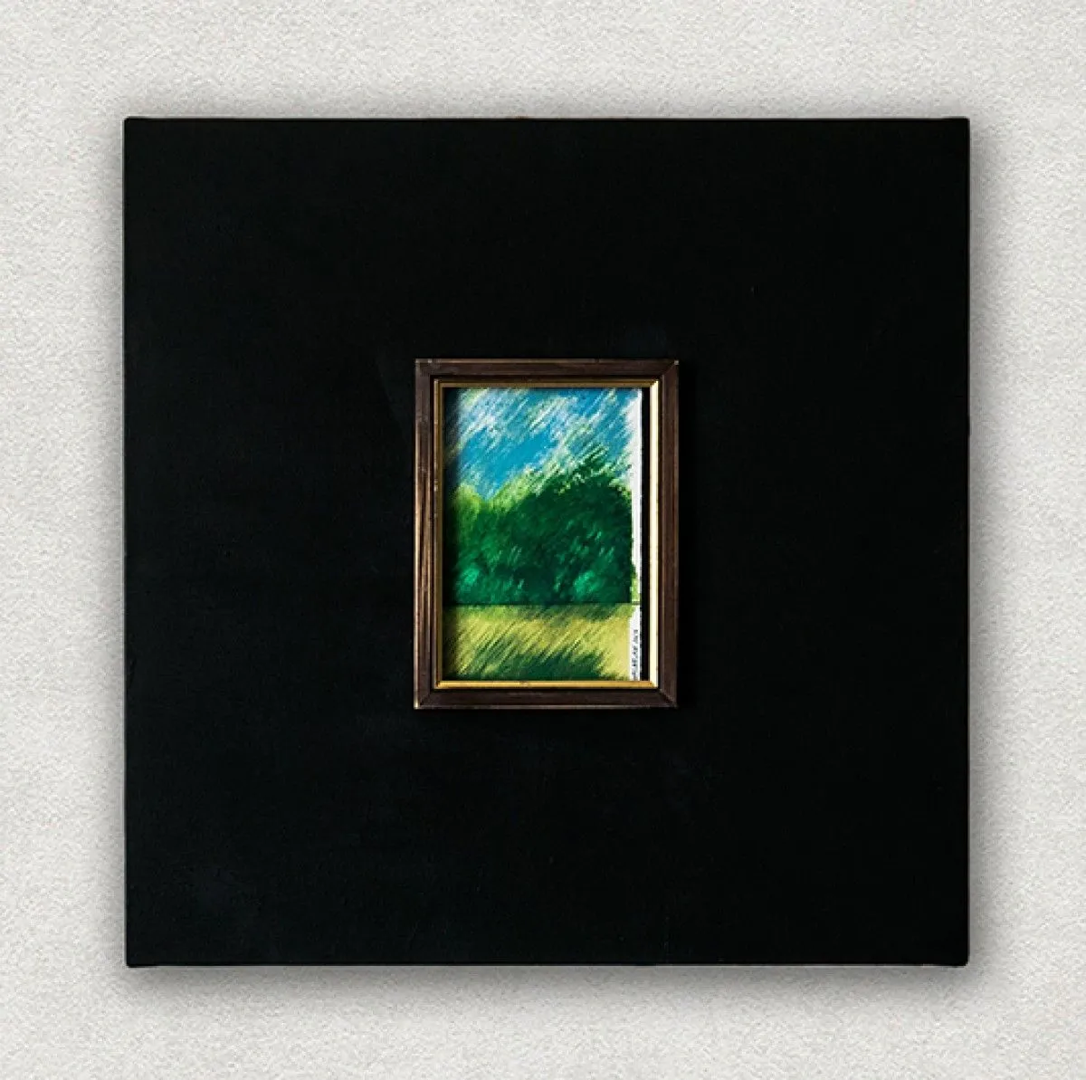 NOIR PAYSAGE, œuvre de Christine Gasarian