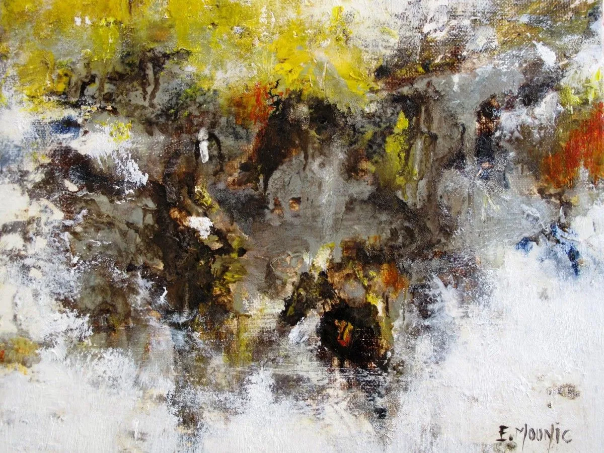 Andante, œuvre de Elisabeth Mounic
