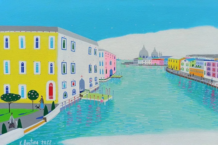 Devoted To Venice, artwork by Katrina Avotina