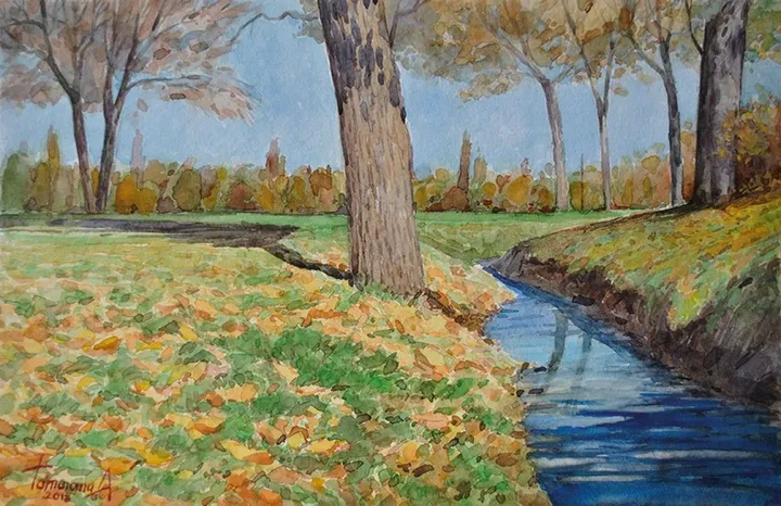 Autumnal landscapes, œuvre de Anatolii TOMOIANU