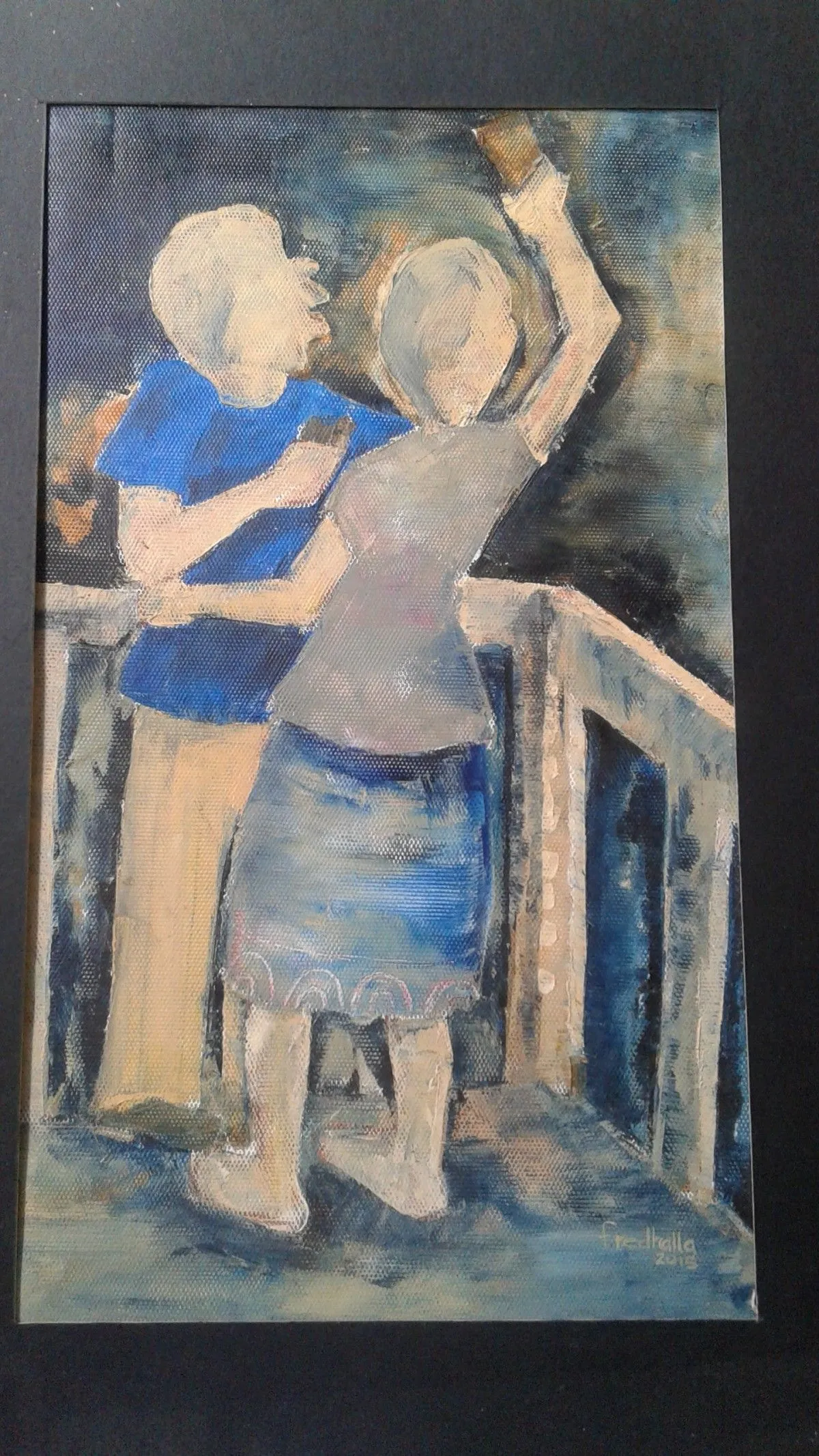Selfie, artwork by Fred Halla