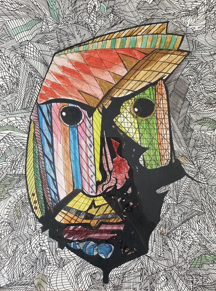 Masque No1, artwork by Denis Roucau