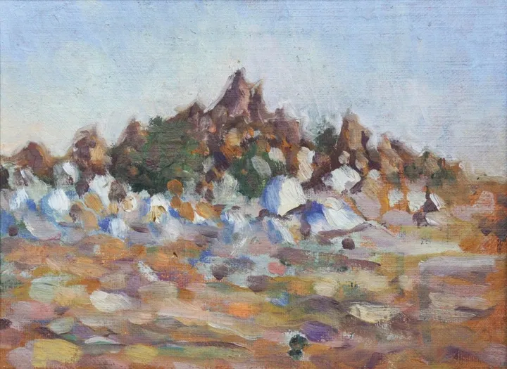 stone mount, œuvre de Bardugh Petrosyan