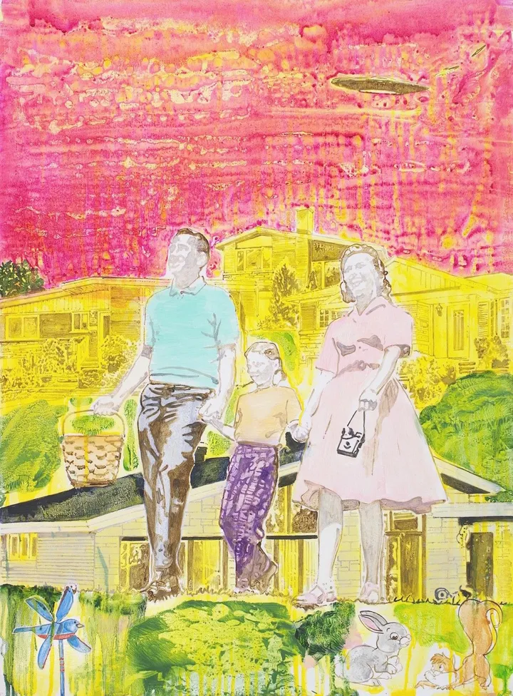 New picnic time, œuvre de Steven Orner