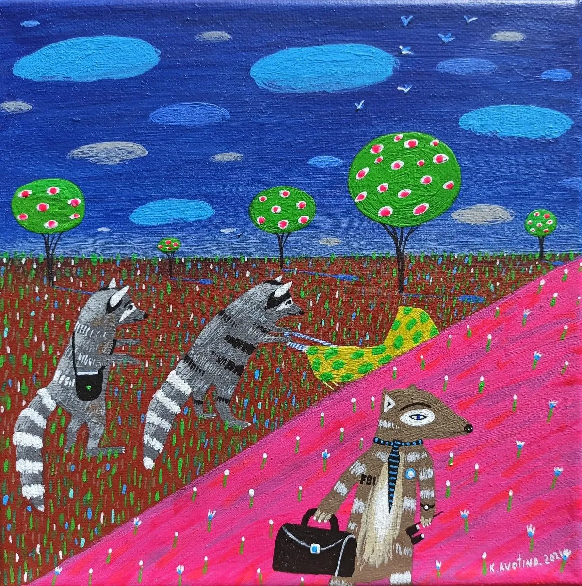 On The Run, œuvre de Katrina Avotina