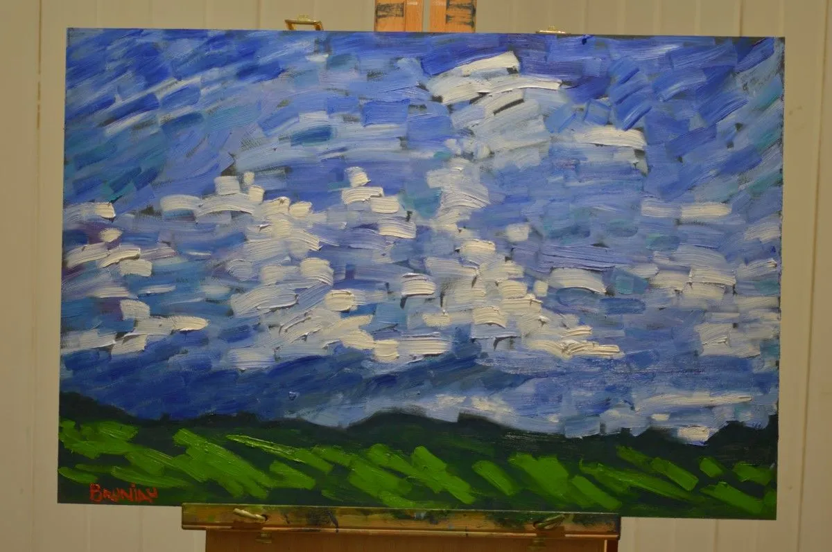 Ciel de Charlevoix, artwork by erick bruniau