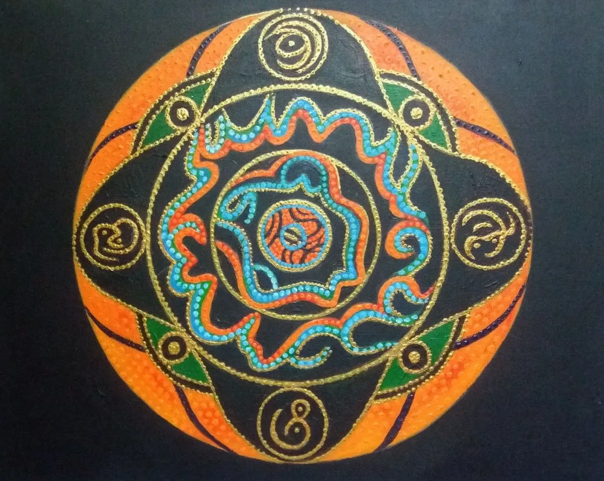 mandala, œuvre de Levina Schuitvlot