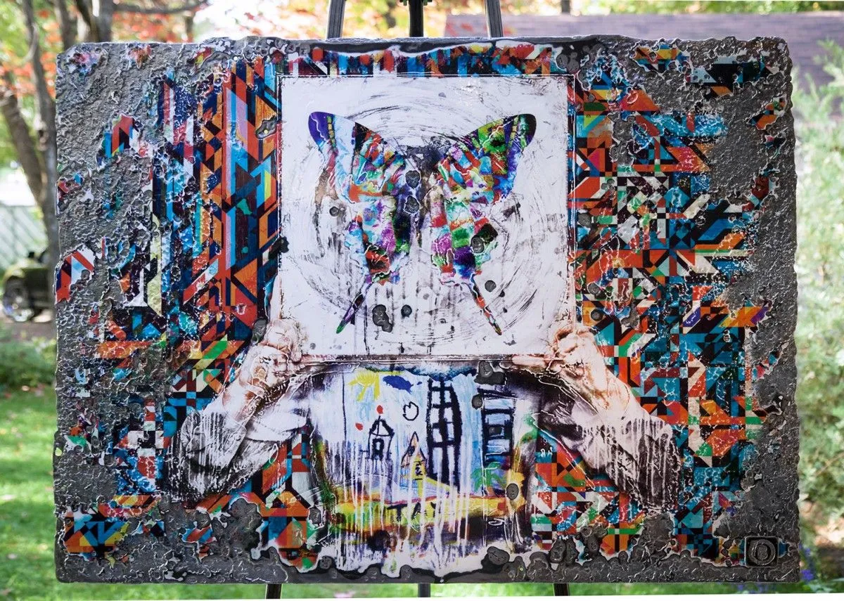 Couleur Bonheur, œuvre de Rebellion .