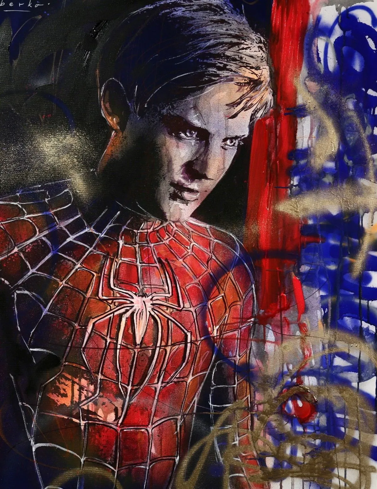 Spiderman 2017, artwork by Berko .