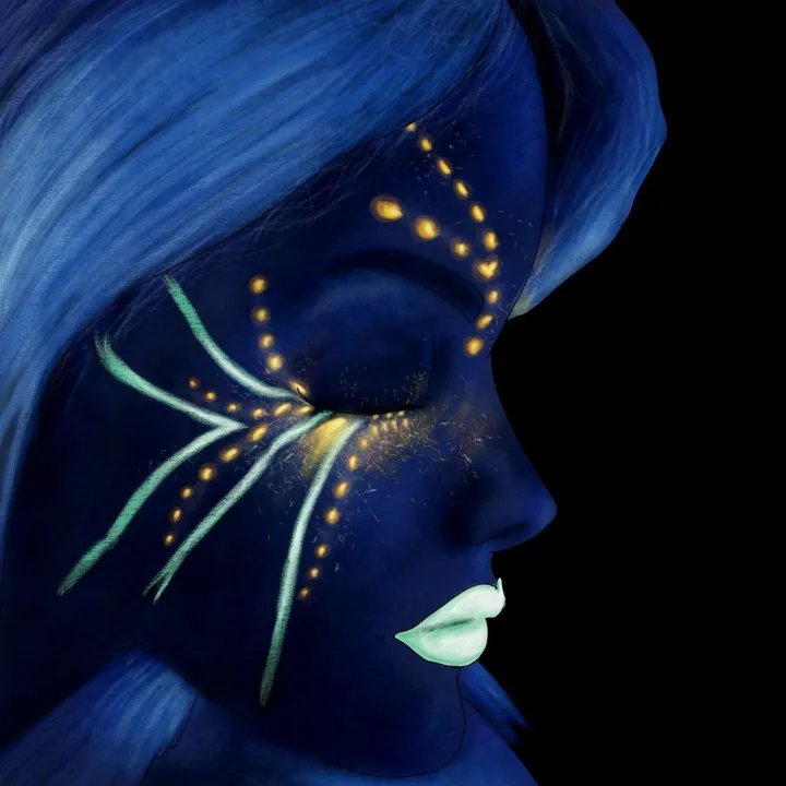 Neon Nights, artwork by Ellis Eyre