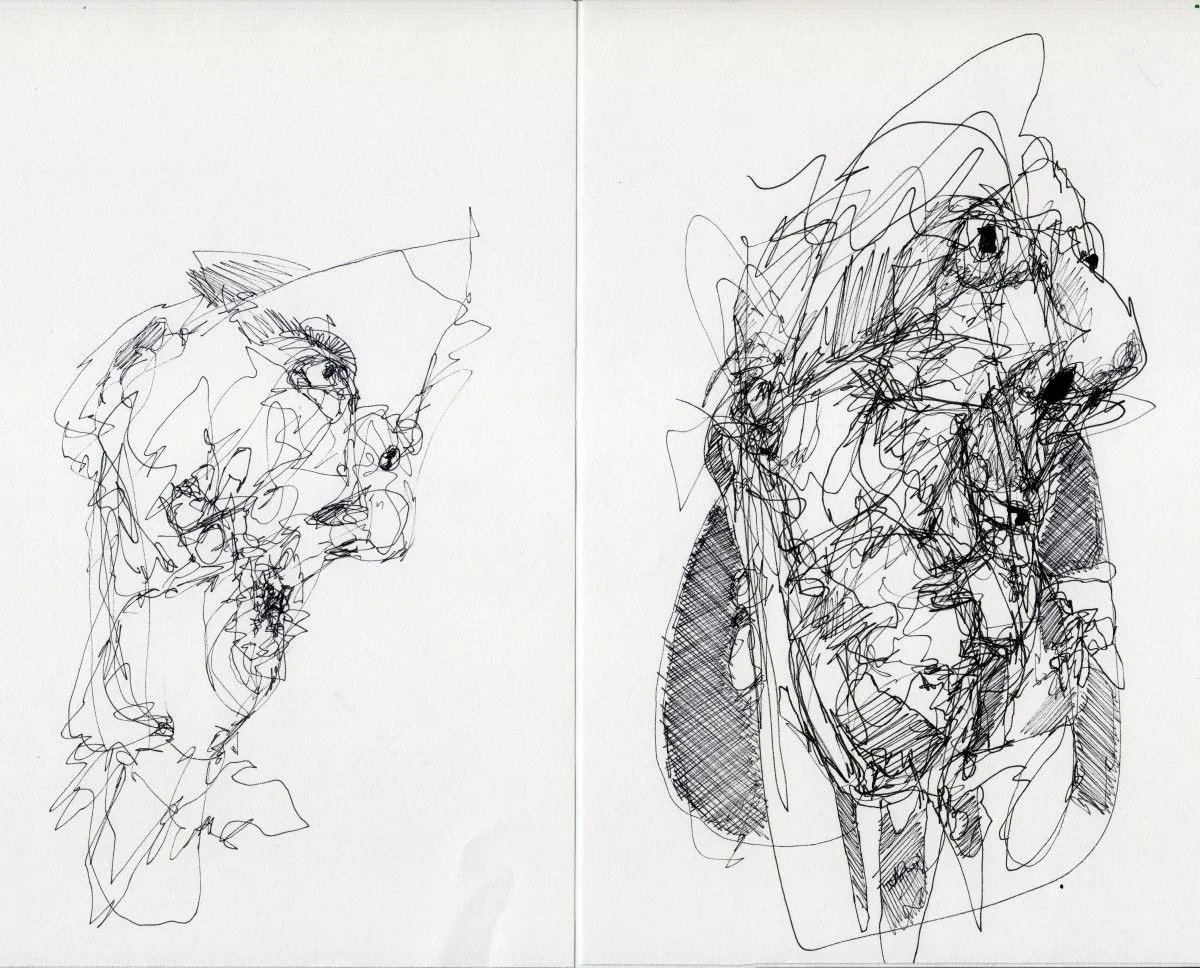 Etudes, œuvre de Michel Desroches