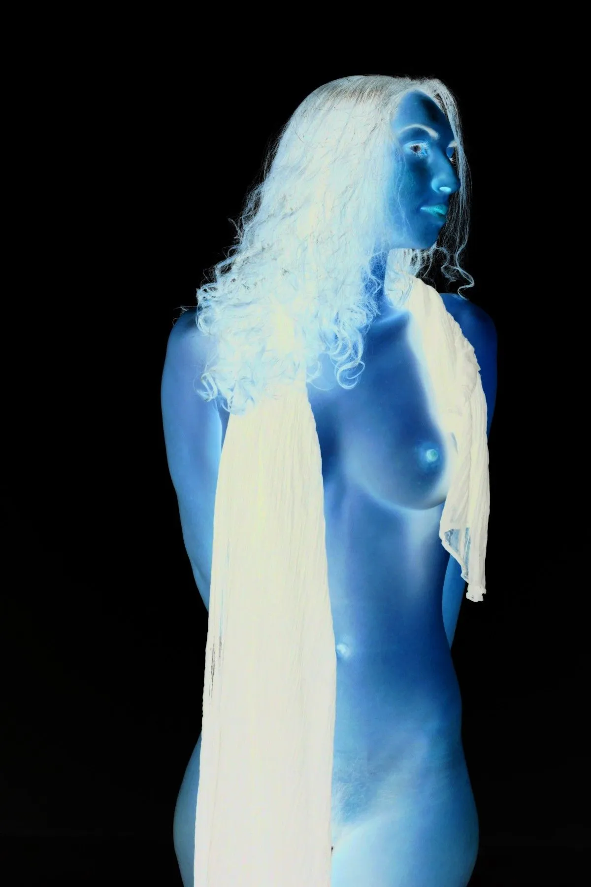 "Bleue Mécanique" 1, artwork by Lect Emma