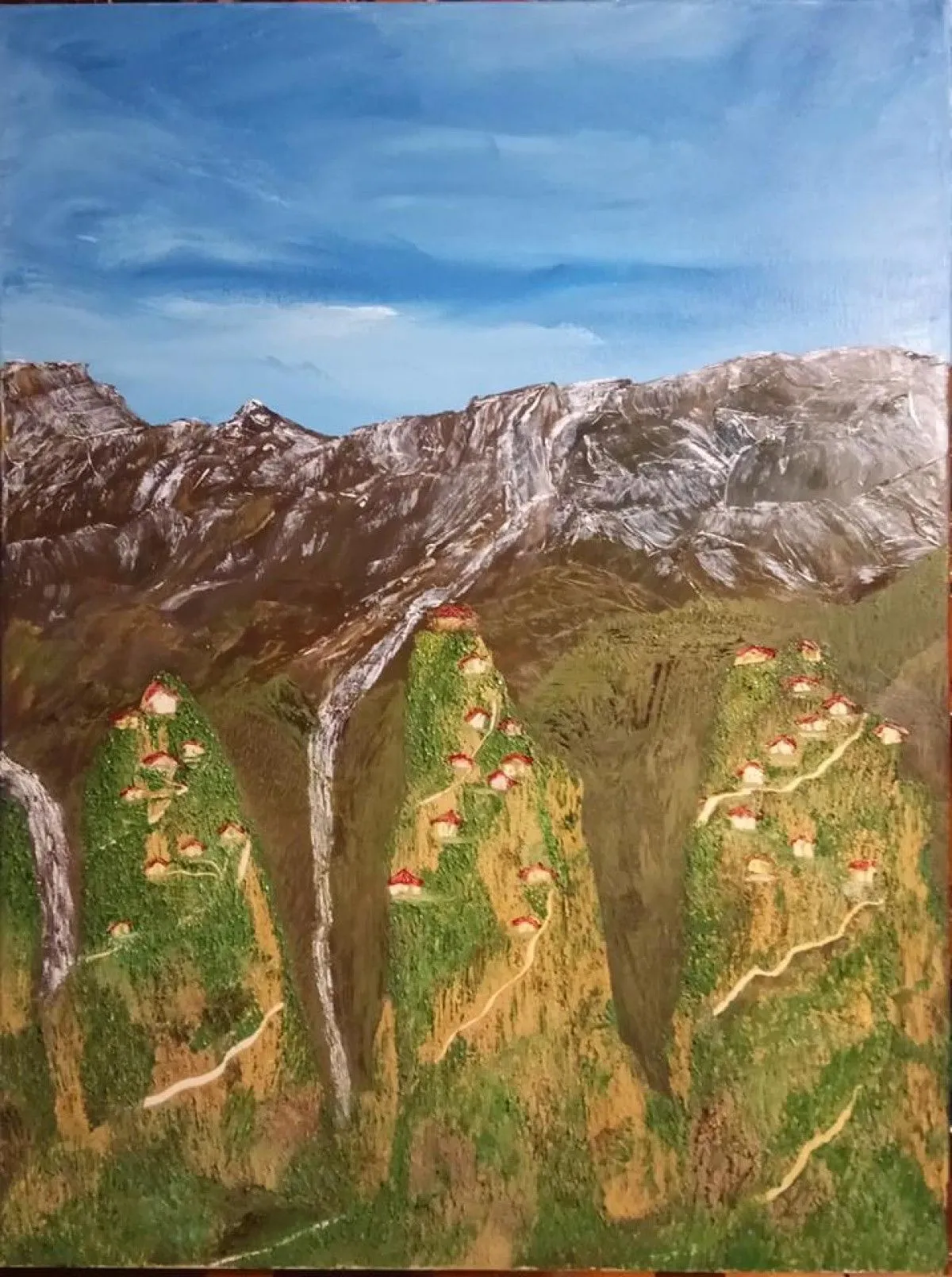 Rêve d'exil 3, artwork by Viviane RINCK