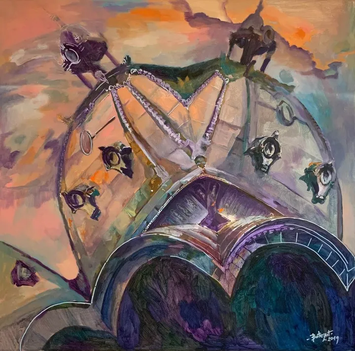 The duplicate dome, artwork by Dragos Botezat