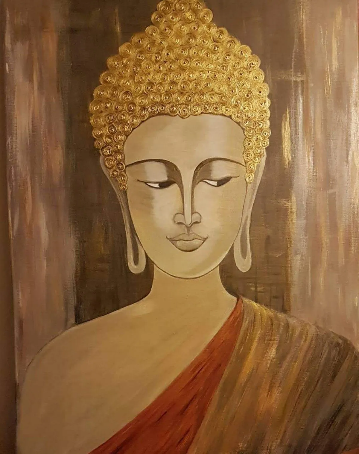 Bouddha, œuvre de Saouti Mina