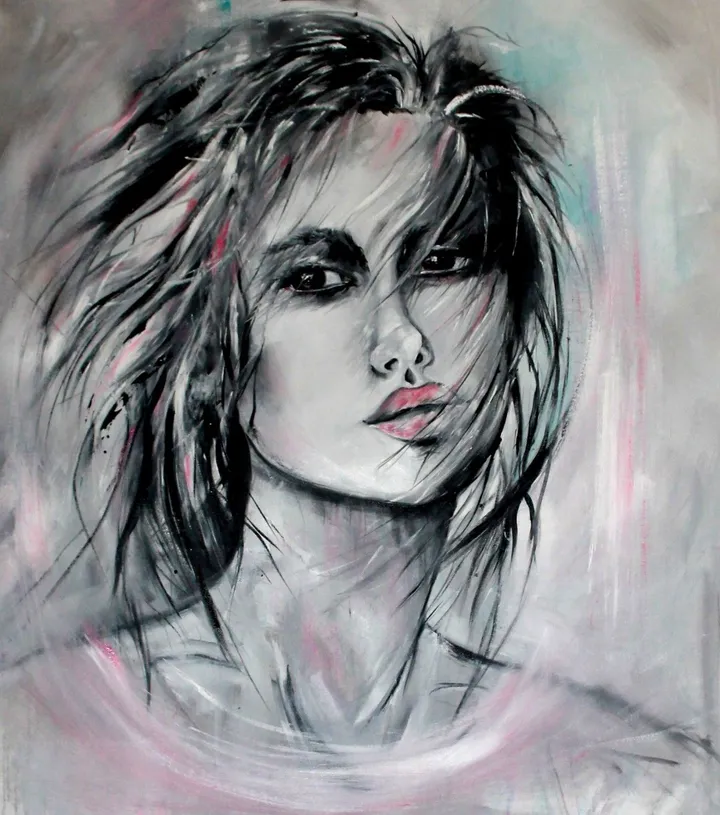 Moment Tendre, œuvre de Johanne Hebert Coulombe