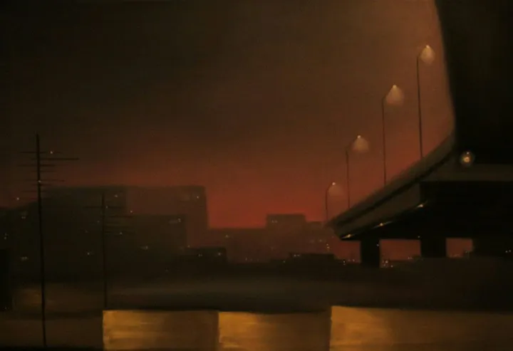 The Pale sky, œuvre de kiran Waseem