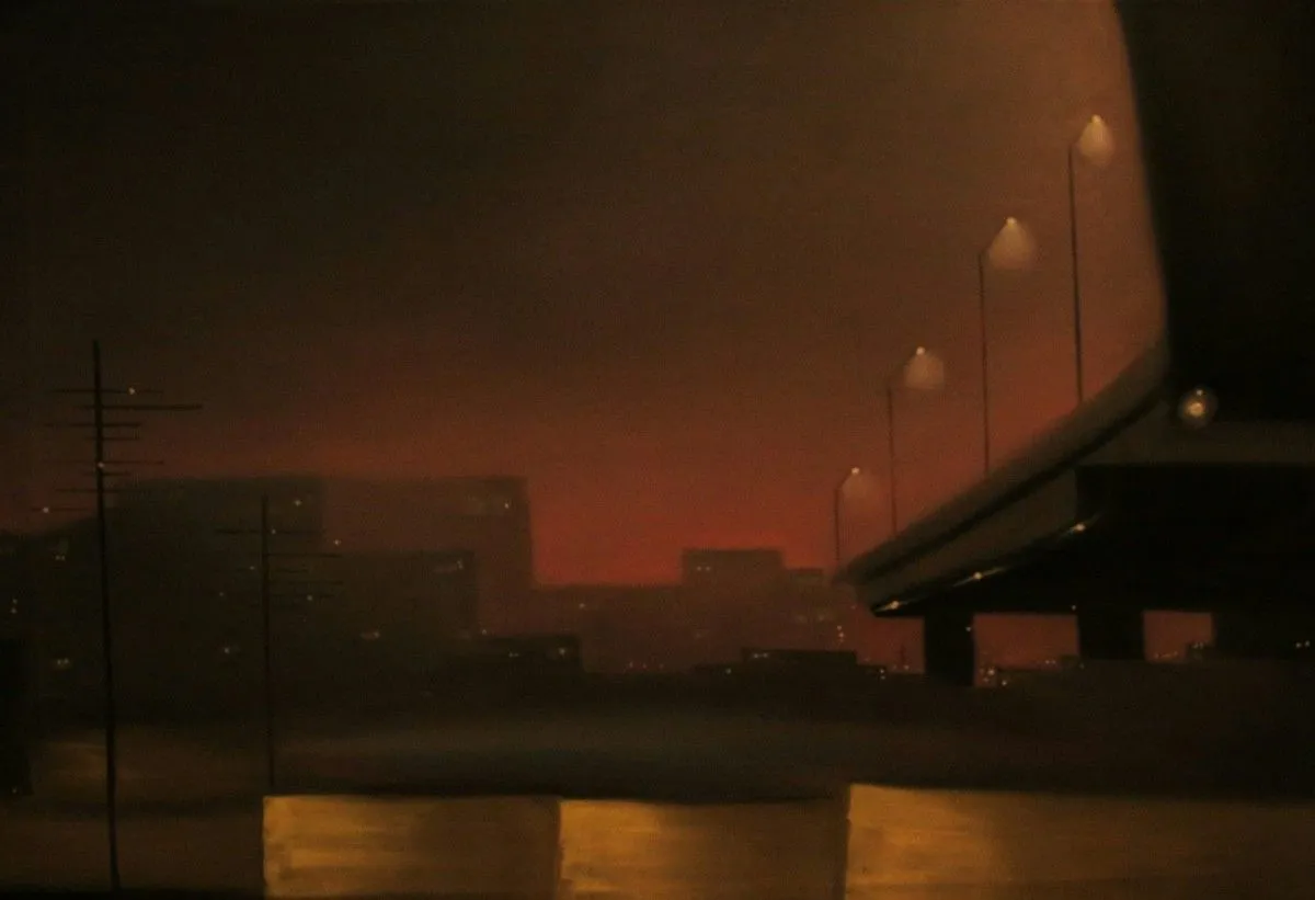 The Pale sky, œuvre de kiran Waseem