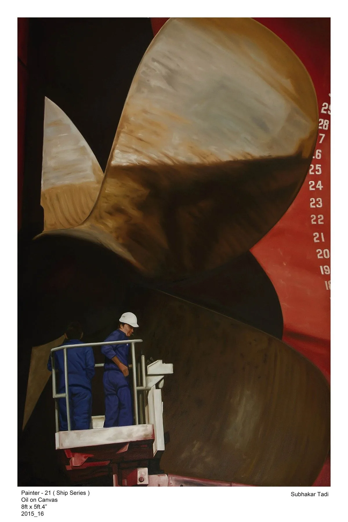 painter-21, œuvre de subhakar tadi