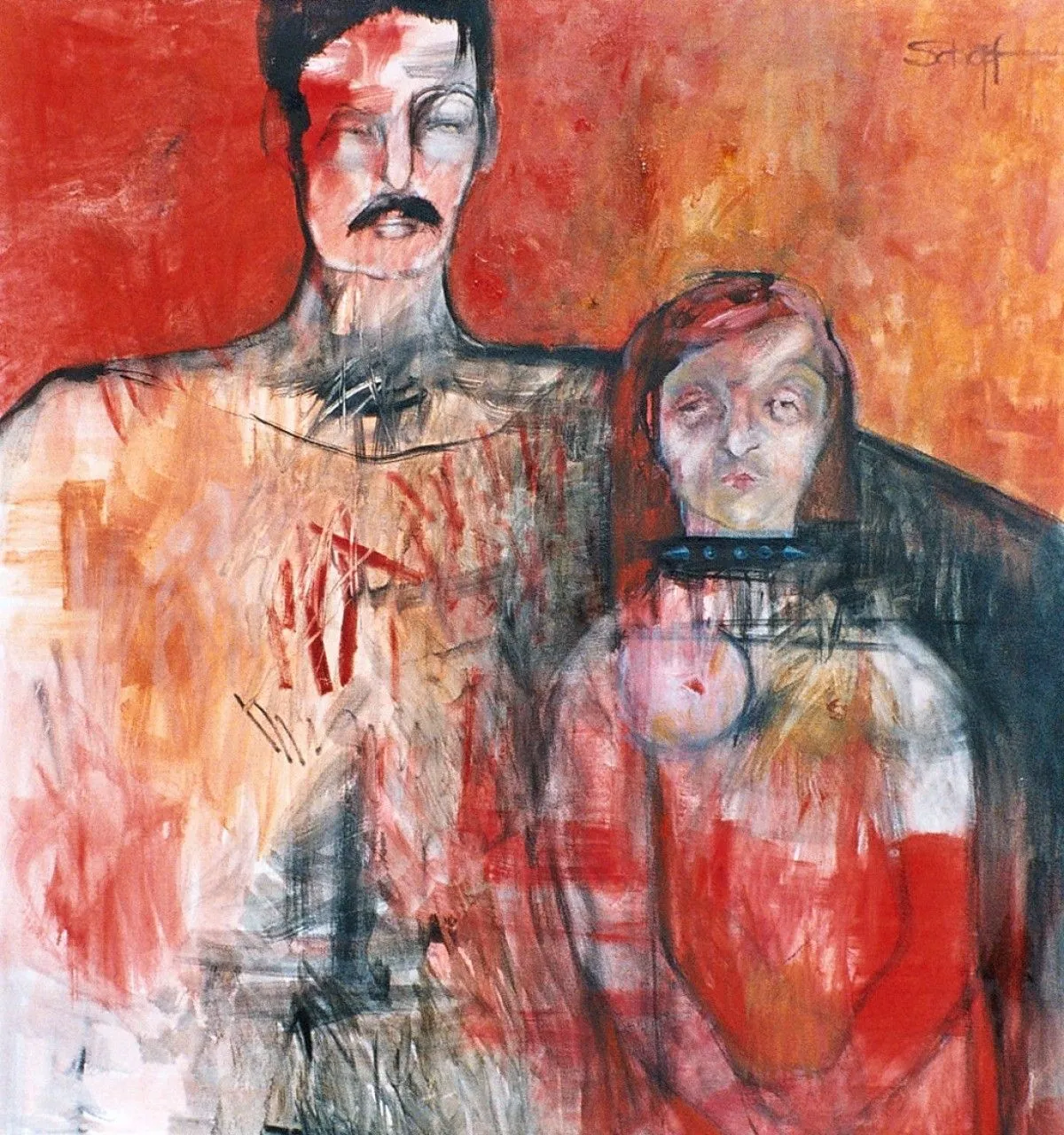 The family affair, artwork by Margo Schopf