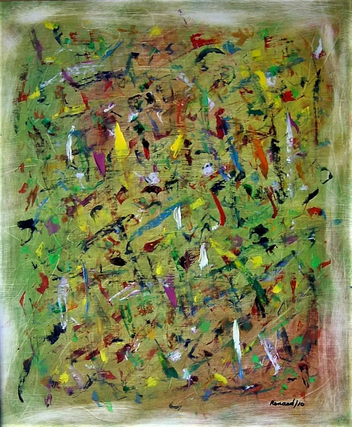 Composition 10-19, œuvre de Marcel Renaud