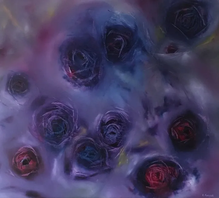 Purple Love, œuvre de Khrystyna Kozyuk