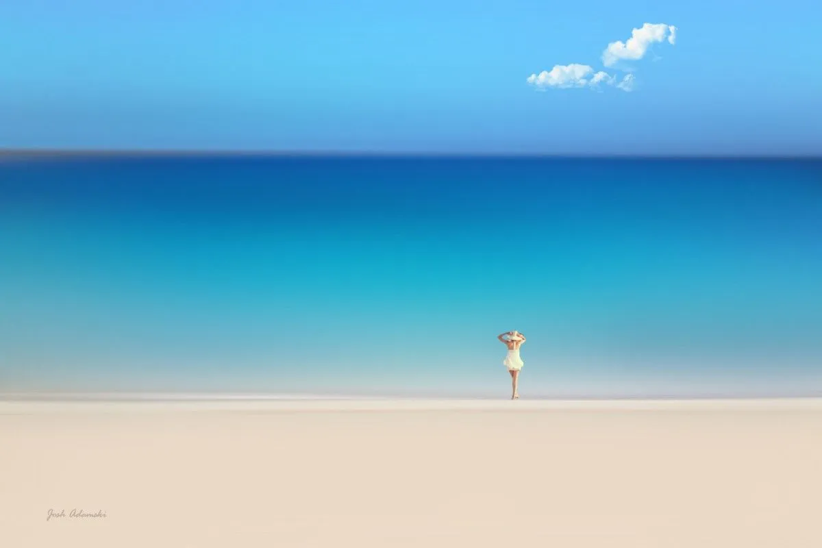 blu21, œuvre de Josh Adamski