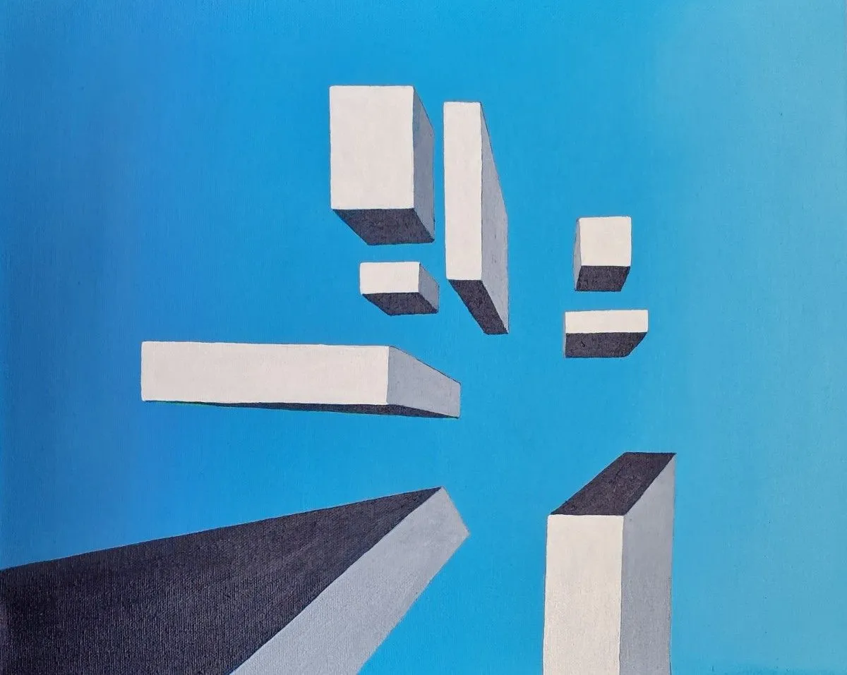 Looking Inward, artwork by barry king