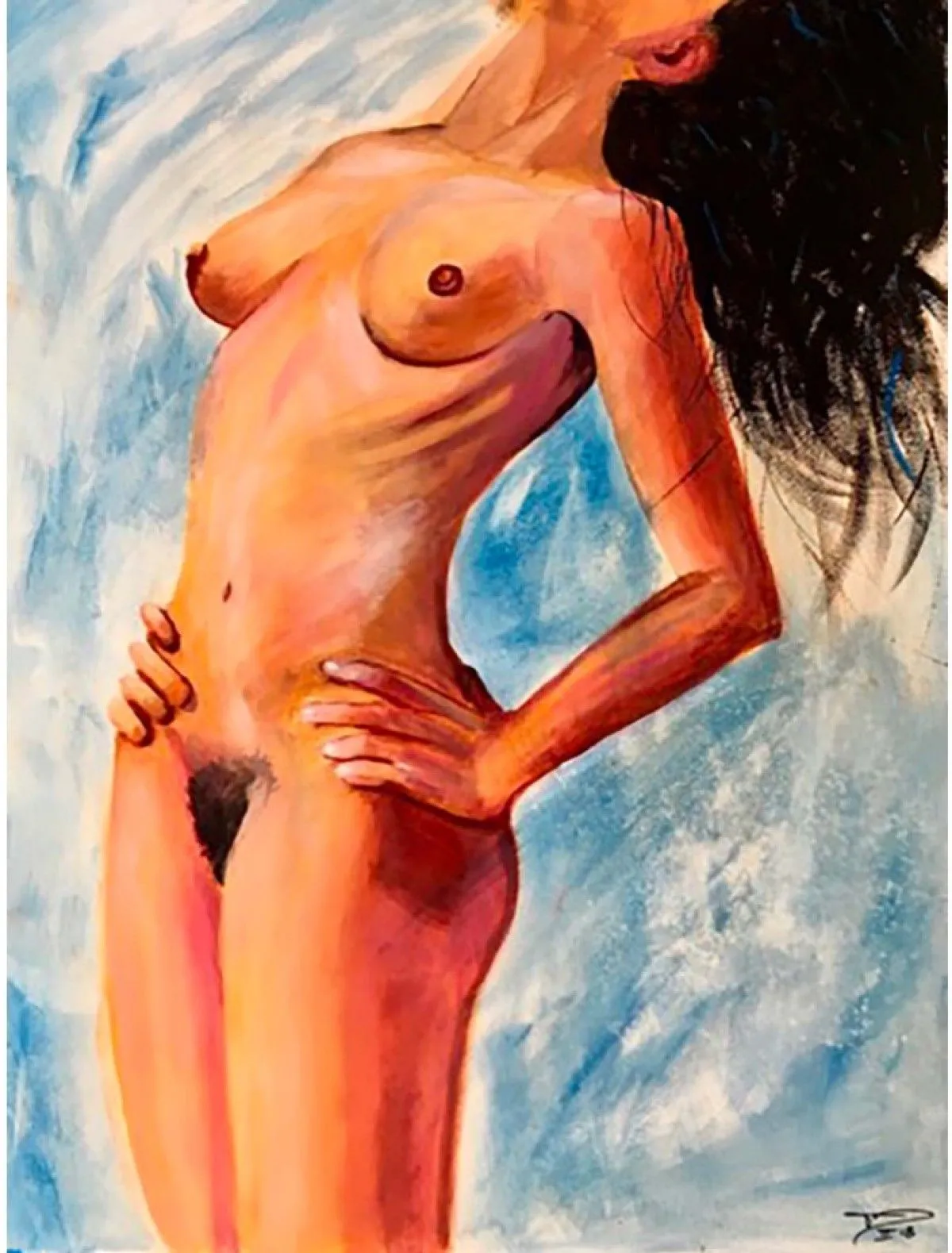 Julia, œuvre de Françoise AUGUSTINE