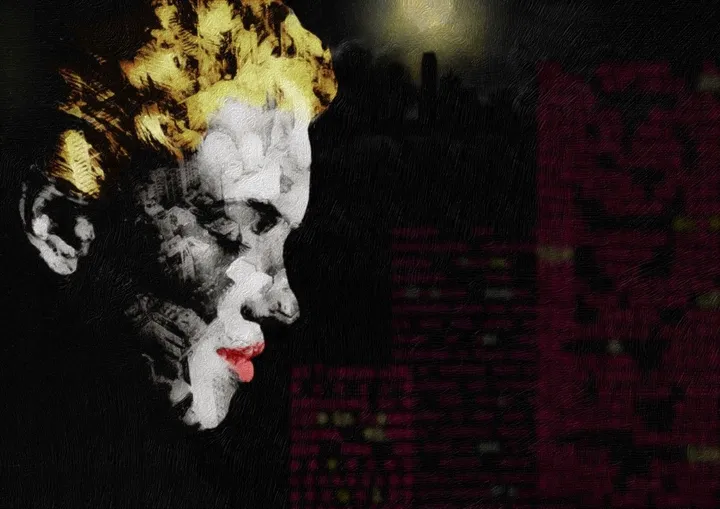 MM in new York (feat. JFK), artwork by Pasche O