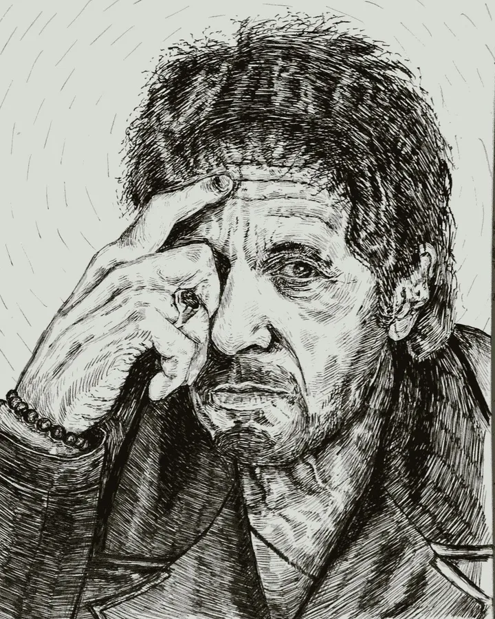 Al Pacino, œuvre de Shubham Aggarwal