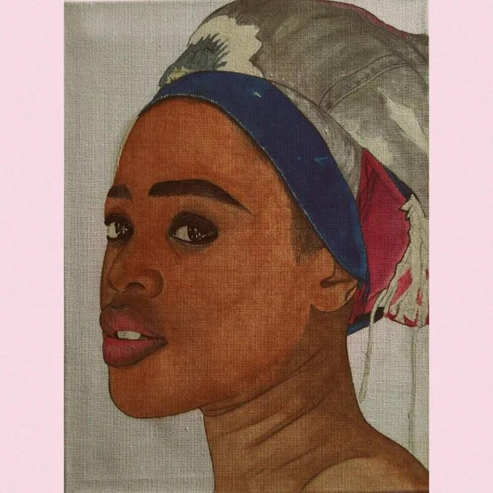 African beauty by Bright Ntuli, œuvre de Bright Ntuli