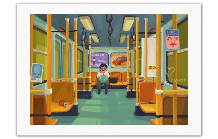 The last metro, œuvre de Zsolt Vidak