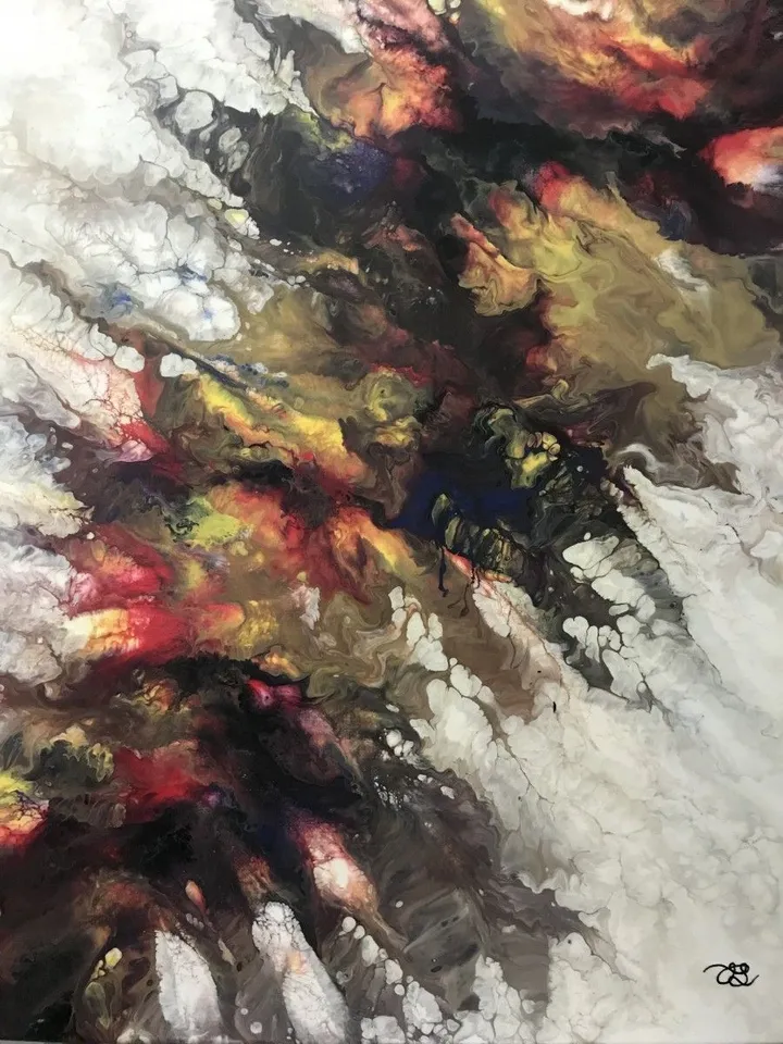 Embrasement, artwork by Chantal Gosselin