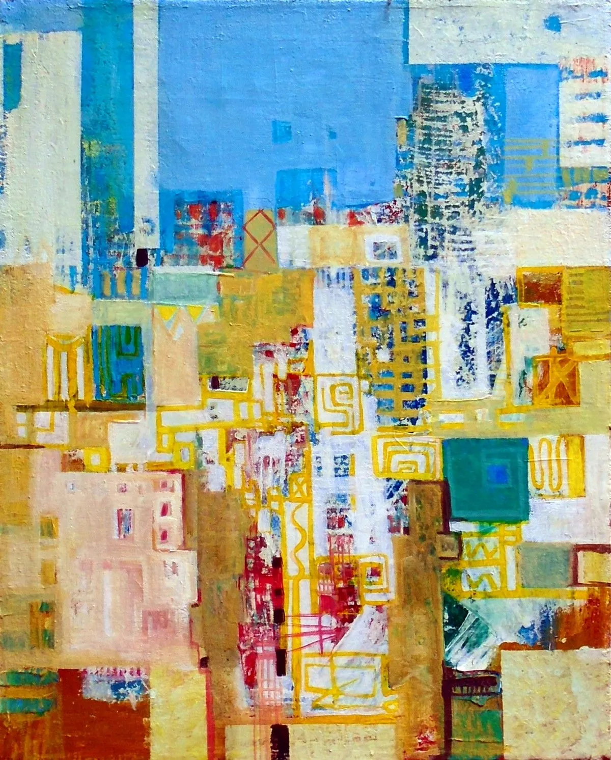 Landscape. Buildings, œuvre de QGallery