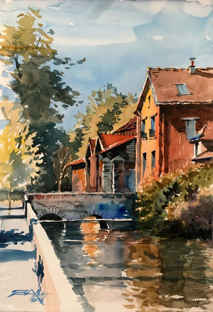 N°537 – Guyancourt, œuvre de Alexandre DUMITRESCU