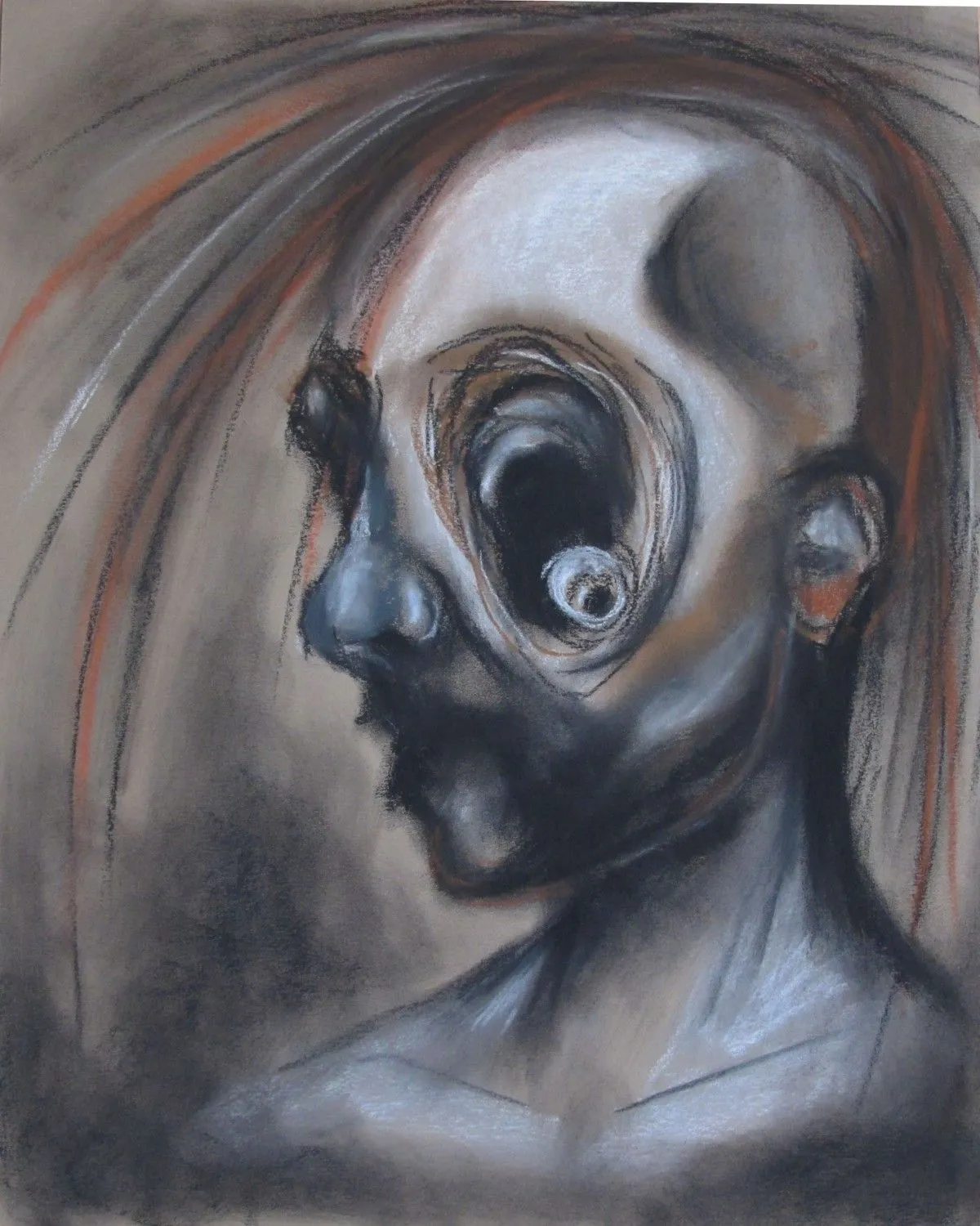 tourments 2, œuvre de Frédéric Guédon