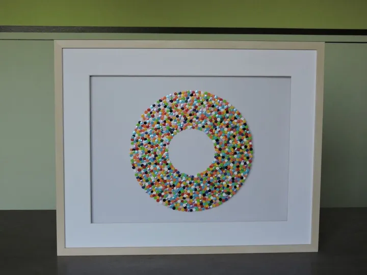 Roue du bonheur, artwork by Rita Vandenherrewegen