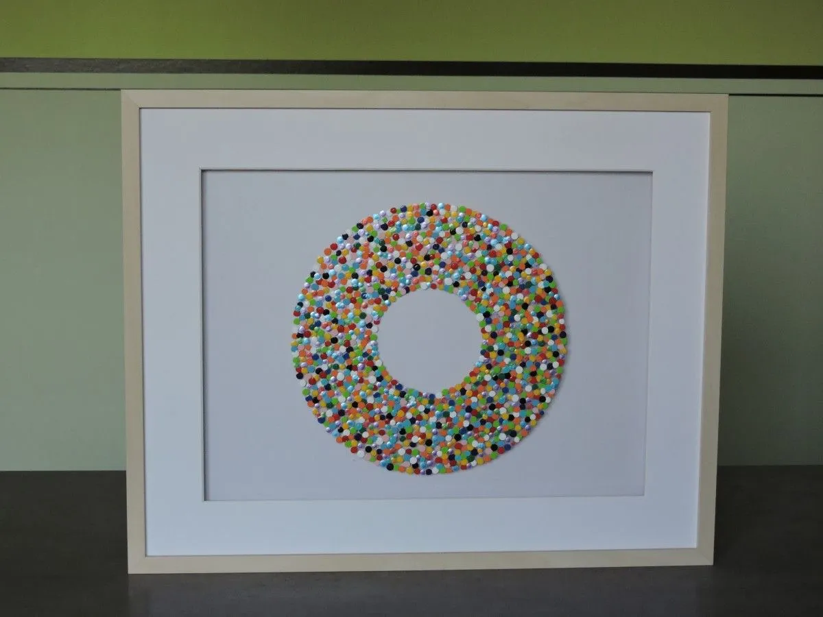 Roue du bonheur, œuvre de Rita Vandenherrewegen